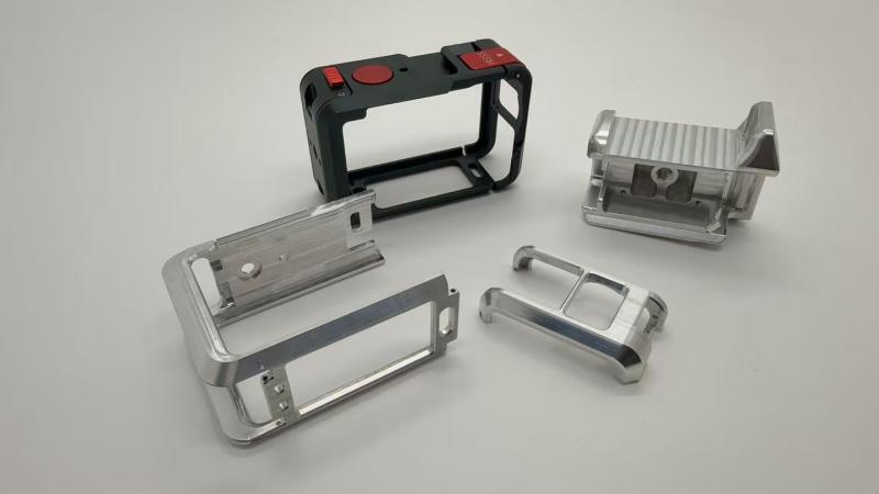 Custom action camera cage