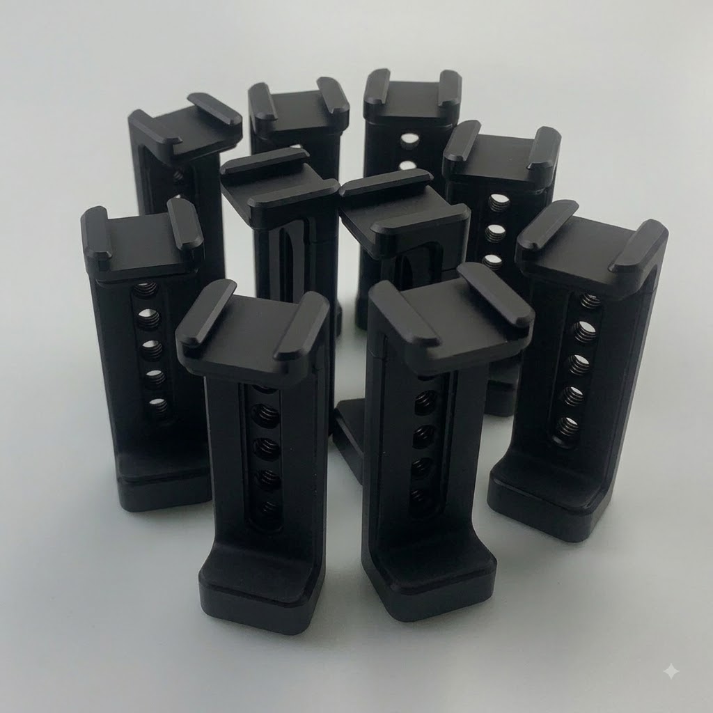 CNC machined camera parts